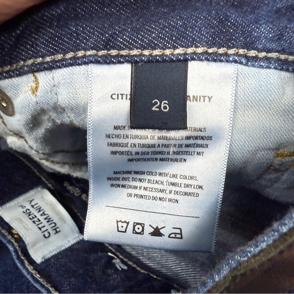 Anthropologie Citizens of Humanity Paloma Gamut Dark Soft Baggy Relaxed Jeans - Picture 8 of 9